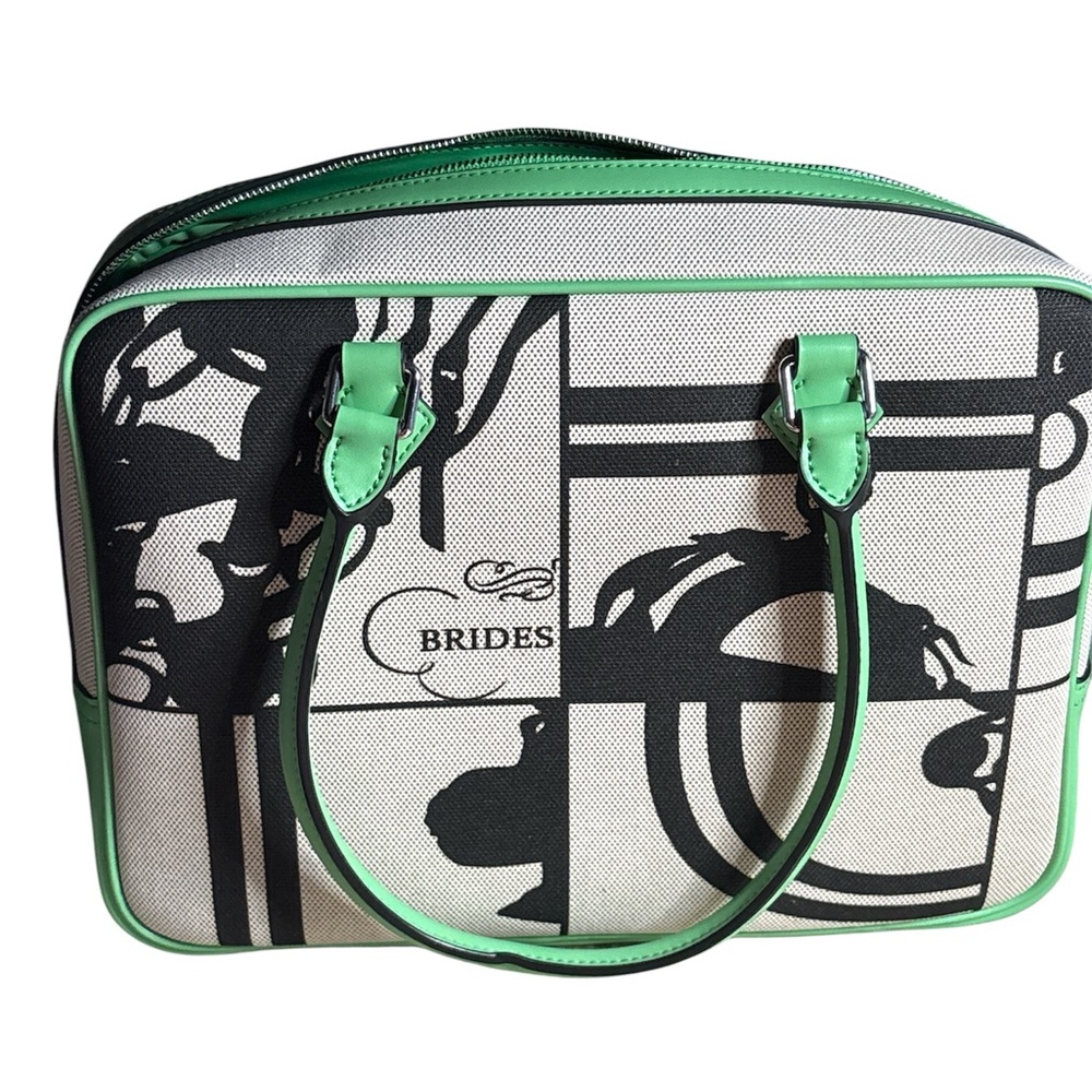 Fashion Lux Printed Canvas Tote Bag